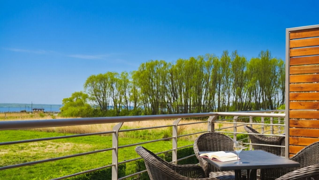 Apartament Dwupoziomowy z widokiem na Zalew (4 osobowy)